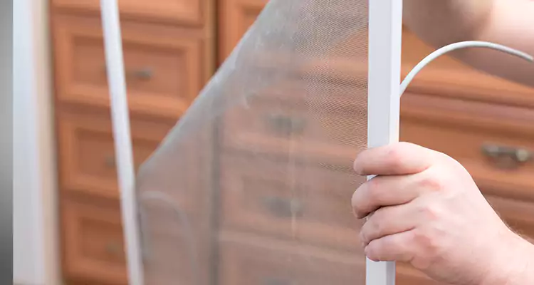 Privacy Mesh Screen Door Installation in Tamarac, FL