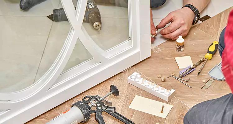 Interior Patio Door Casing Repair in Tamarac, FL