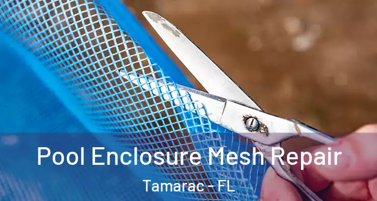  Pool Enclosure Mesh Repair Tamarac - FL