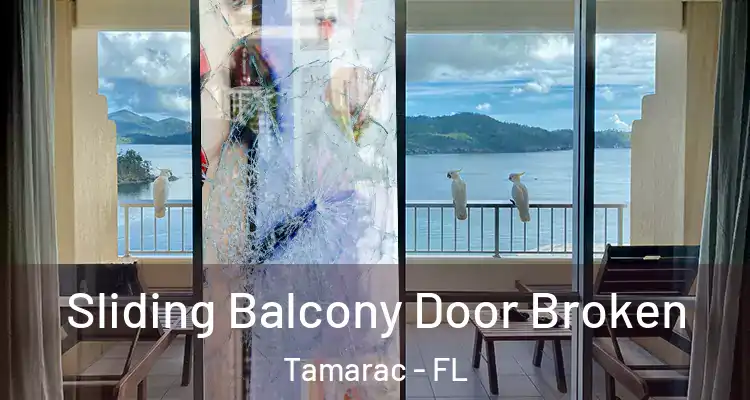  Sliding Balcony Door Broken Tamarac - FL